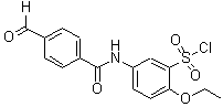 CAS#: 680618-05-7， 2-Ethoxy-5-[(4-formylbenzoyl)amino]benzenesulfonyl chloride