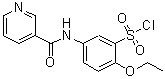 CAS#: 680618-09-1， 2-Ethoxy-5-[(3-pyridinylcarbonyl)amino]benzenesulfonyl chloride