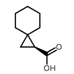 CAS#: 680618-94-4， (1S)-Spiro[2.5]octane-1-carboxylic acid