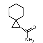 CAS#: 680619-59-4， (1R)-Spiro[2.5]octane-1-carboxamide