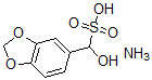 CAS#: 68083-32-9， alpha-Hydroxy-1,3-Benzodioxole-5-Methanesulfonic Acid Ammonium Salt