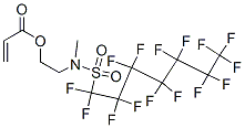 CAS 登录号：68084-62-8， 2-[甲基[(十五氟庚基)磺酰基]氨基]乙基丙烯酸酯