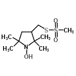 CAS#: 681034-15-1， S-[(1-Hydroxy-2,2,5,5-tetramethyl-3-pyrrolidinyl)methyl] methanesulfonothioate