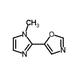CAS#: 681135-49-9， 5-(1-Methyl-1H-imidazol-2-yl)-1,3-oxazole