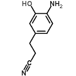 CAS#: 681427-48-5， 3-(4-Amino-3-hydroxyphenyl)propanenitrile
