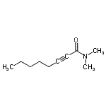 CAS 登录号：681437-21-8， N,N-二甲基-2-辛炔酰胺