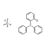 CAS 登录号：68156-05-8， (2-氯苯基)(二苯基)锍六氟磷酸盐