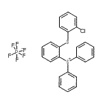CAS#: 68156-11-6， {2-[(2-Chlorophenyl)sulfanyl]phenyl}(diphenyl)sulfonium hexafluorophosphate