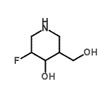 CAS#: 682331-19-7， 3-Fluoro-5-(hydroxymethyl)-4-piperidinol