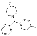 CAS#: 68240-63-1， 1-[(4-Methylphenyl)Phenylmethyl]-Piperazine