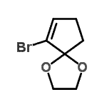 CAS#: 68241-78-1， 6-Bromo-1,4-dioxaspiro[4.4]non-6-ene
