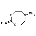 CAS 登录号：682746-95-8， 6-甲基-2-亚甲基-1,3,6-二氧氮杂环辛烷