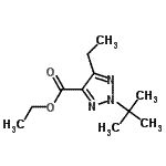 CAS#: 682757-73-9， Ethyl 5-ethyl-2-(2-methyl-2-propanyl)-2H-1,2,3-triazole-4-carboxylate