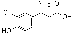 CAS 登录号：682803-83-4， 3-氨基-3-(3-氯-4-羟基-苯基)丙酸