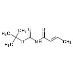 CAS#: 682812-14-2， 2-Methyl-2-propanyl (2E)-2-butenoylcarbamate
