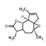CAS#: 6831-14-7， (4aS,7S,9aS,9bR)-1,4A,7-Trimethyl-5,6,6A,7,9A,9B-Hexahydro-3H-Oxireno[8,8A]Azuleno[4,5-b]Furan-8(4aH)-One