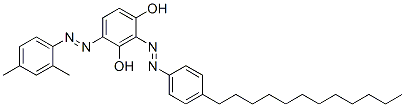 CAS#: 68310-04-3， 2-[(4-Dodecylphenyl)Azo]-4-(2,4-Xylylazo)Resorcinol