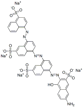 CAS#: 68310-70-3， 4-[[4-[[4-[(6-Amino-1-Hydroxy-3-Sulfo-2-Naphthalenyl)Azo]-7-Sulfo-1-Naphthalenyl]Azo]-7-Sulfo-1-Naphthalenyl]Azo]-1-Naphthalenesulfonic Acid Tetrasodium Salt