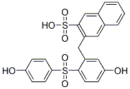 CAS#: 68310-82-7， 3-[[5-Hydroxy-2-[(4-Hydroxyphenyl)Sulphonyl]Phenyl]Methyl]Naphthalene-2-Sulphonic Acid