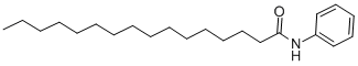 structure of CAS# 6832-98-0, Palmitanilide;N-Phenylpalmitamide;Hexadecanamide, N-Phenyl- (9Ci);Nsc 57585