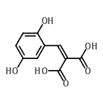 CAS#: 683214-15-5， (2,5-Dihydroxybenzylidene)malonic acid