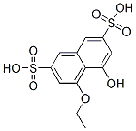 CAS 登录号：6837-94-1， 4-乙氧基-5-羟基萘-2,7-二磺酸