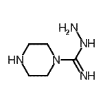 CAS#: 683743-32-0， 1-Piperazinecarboximidohydrazide