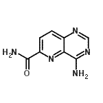 CAS#: 68409-29-0， 4-Aminopyrido[3,2-d]pyrimidine-6-carboxamide