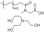 CAS#: 68411-96-1， N-(Cocoyl)Sarcosine, Triethanolamine Salt