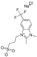 CAS#: 68413-90-1， 1,2-Dimethyl-3-(3-Sulphonatopropyl)-5-(Trifluoromethyl)-1H-Benzimidazolium Sodium Chloride