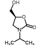 CAS#: 68430-29-5， (5S)-5-(Hydroxymethyl)-3-isopropyl-1,3-oxazolidin-2-one