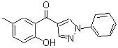 CAS#: 68430-93-3， (2-Hydroxy-5-methylphenyl)(1-phenyl-1H-pyrazol-4-yl)methanone