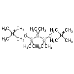 CAS#: 68440-88-0， Bis(N,N,N-trimethylmethanaminium) 1,1,2,2,3,3-hexamethyl-1,3-trisilanediolate