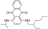 CAS#: 68443-64-1， 1-[(2-Ethylhexyl)Amino]-4-[(1-Methylethyl)Amino]-9,10-Anthracenedione