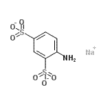 CAS#: 68466-09-1， 4-amino-1,3-Benzenedisulfonate sodium salt (1:1)