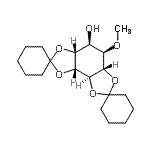 CAS#: 6848-53-9， (3A'r,4'S,5'R,5A's,8A'r,8B'r)-5'-Methoxyhexahydrodispiro[Cyclohexane-1,2'-[1,3]Dioxolo[4,5-e][1,3]Benzodioxole-7',1''-Cyclohexan]-4'-Ol