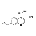 CAS#: 68500-40-3， 4-Hydrazino-7-methoxyquinoline hydrochloride (1:1)