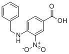 structure of CAS# 68502-37-4, 4-Benzylamino-3-Nitro-Benzoic Acid;4-(Benzylamino)-3-Nitro-Benzoate;Zinc03886409