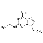 CAS#: 685081-72-5， N,9-Diethyl-6-methyl-9H-purin-2-amine