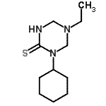 CAS#: 685130-79-4， 1-Cyclohexyl-5-ethyl-1,3,5-triazinane-2-thione