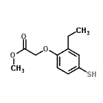 CAS#: 685138-89-0， Methyl (2-ethyl-4-sulfanylphenoxy)acetate