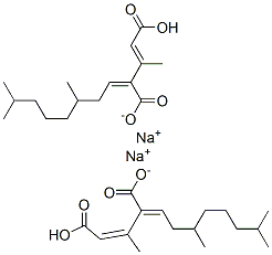 CAS#: 68516-33-6， Disodium (Z,E)-(.+-)-4-(3,7-Dimethyloctylidene)-3-Methylpent-2-En-1,5-Dioate