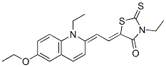 CAS#: 68516-67-6， 5-[(6-Ethoxy-1-Ethyl-(1H)-Quinolin-2-Ylidene)Ethylidene]-3-Ethyl-2-Thioxothiazolidin-4-One