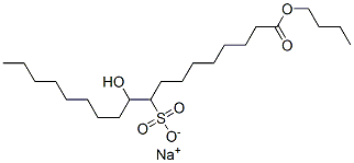 CAS#: 68516-72-3， Sodium 1-Butyl 10-Hydroxy-9-Sulphonatooctadecanoate