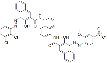 CAS#: 68540-42-1， 4-[(2,3-Dichlorophenyl)Azo]-3-Hydroxy-N-[5-[[[3-Hydroxy-4-[(2-Methoxy-4-Nitrophenyl)Azo]-2-Naphthyl]Carbonyl]Amino]-1-Naphthyl]Naphthalene-2-Carboxamide
