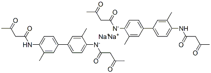 CAS#: 68540-94-3， N,N'-(3,3'-Dimethyl[1,1'-Biphenyl]-4,4'-Diyl)Bis[3-Oxobutyramide], Disodium Salt