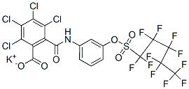 CAS#: 68541-02-6， Potassium 2,3,4,5-Tetrachloro-6-[[[3-[[(Undecafluoropentyl)Sulphonyl]Oxy]Phenyl]Amino]Carbonyl]Benzoate