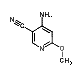 CAS#: 686278-89-7， 4-Amino-6-methoxynicotinonitrile
