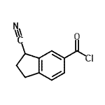 CAS#: 68634-09-3， 3-Cyano-5-indanecarbonyl chloride