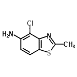 CAS#: 686747-15-9， 4-Chloro-2-methyl-1,3-benzothiazol-5-amine